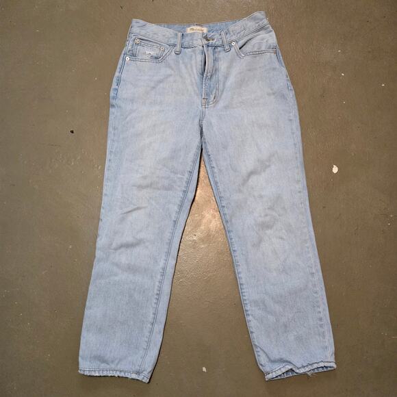 Madewell High Rise The Perfect Vintage Jean in Fitzgerald Wash Women's Size 27 - Picture 3 of 8